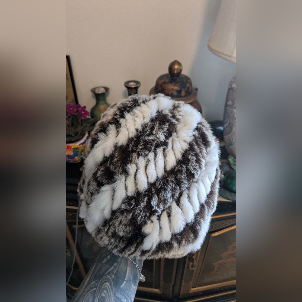 Rabbit Fur Winter Hat